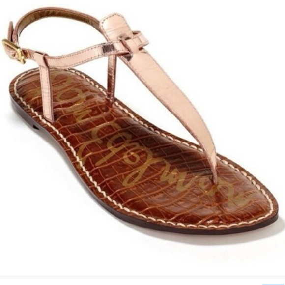 sam edelman rose gold flats